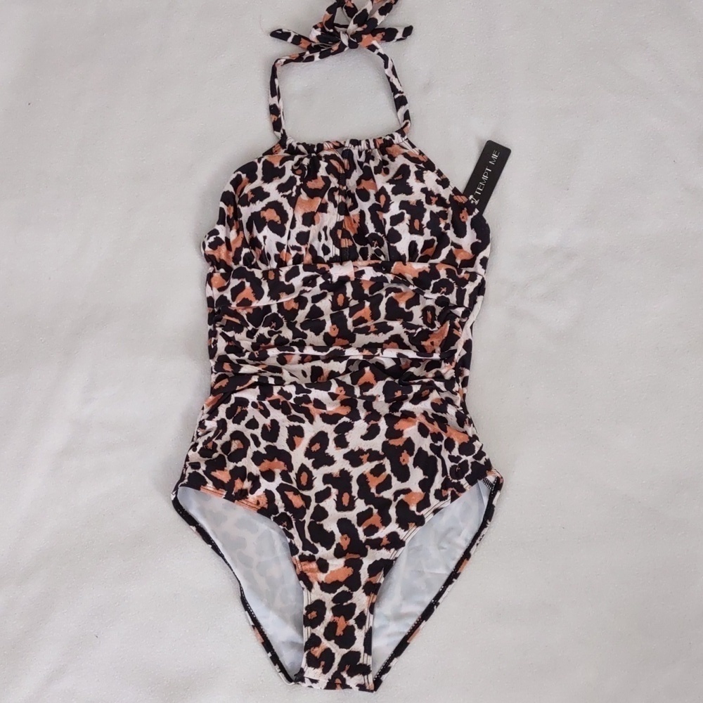 New Animal Print One Piece Size S